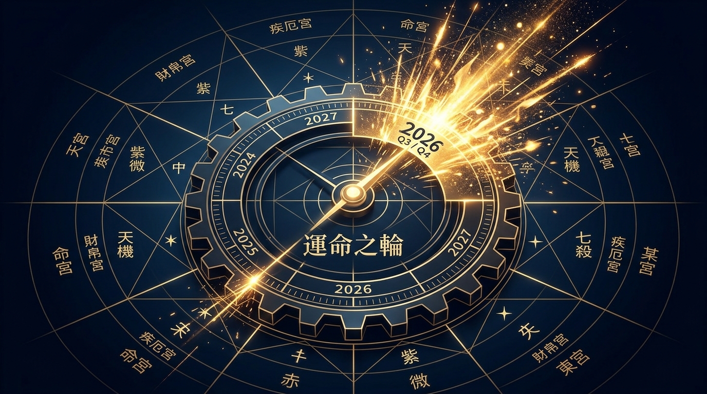 2026下半年運勢全攻略：利用紫微斗數流年大運，在夏季能量巔峰翻轉人生
